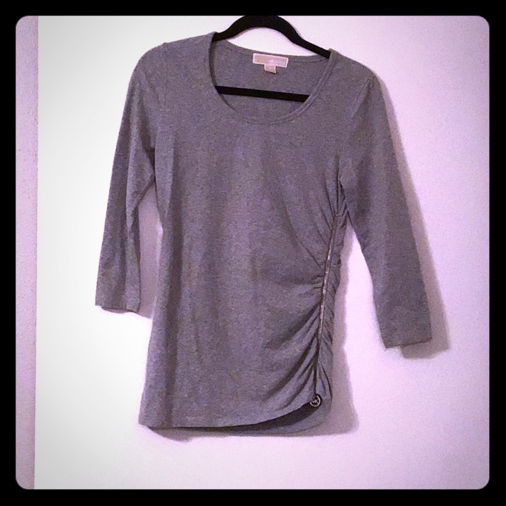 💕Michael Kors Gray Stretch T